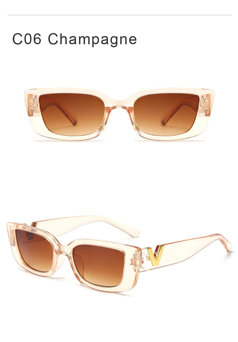 Ah-Mee Fashion Rectangle Sunglasses