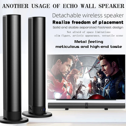 FM Soundbar TV Bluetooth Speakers