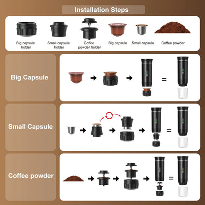 Foombthe Portable Espresso Coffee Machine