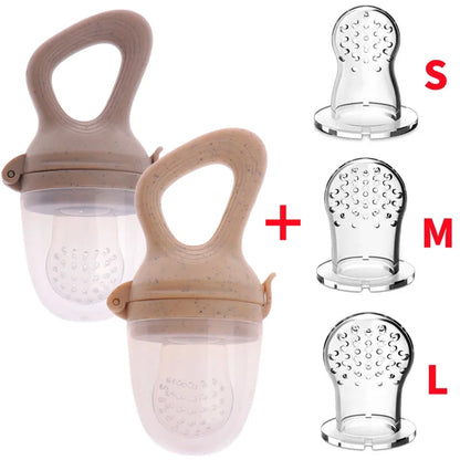 5 in 1 Baby Fruit Feeder with Nipple Set