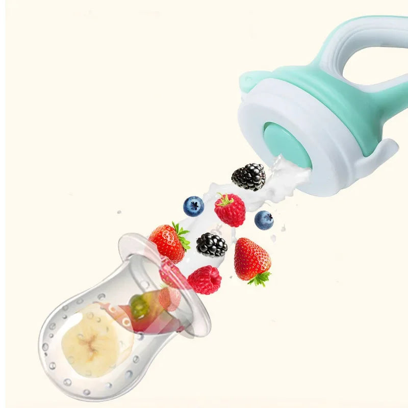 5 in 1 Baby Fruit Feeder with Nipple Set