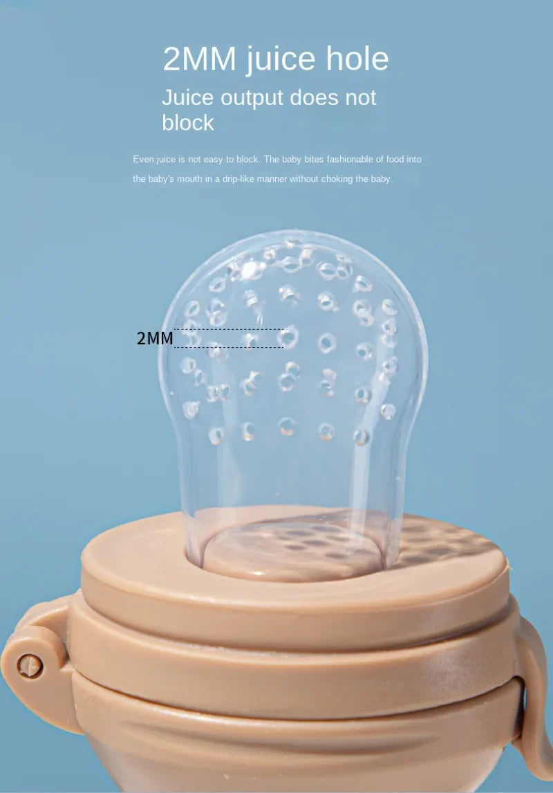 5 in 1 Baby Fruit Feeder with Nipple Set