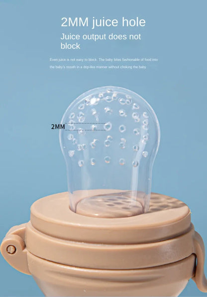 5 in 1 Baby Fruit Feeder with Nipple Set