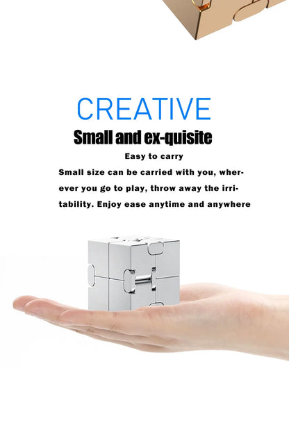 Magic Cube Stress Relief Toy Infinity Cube