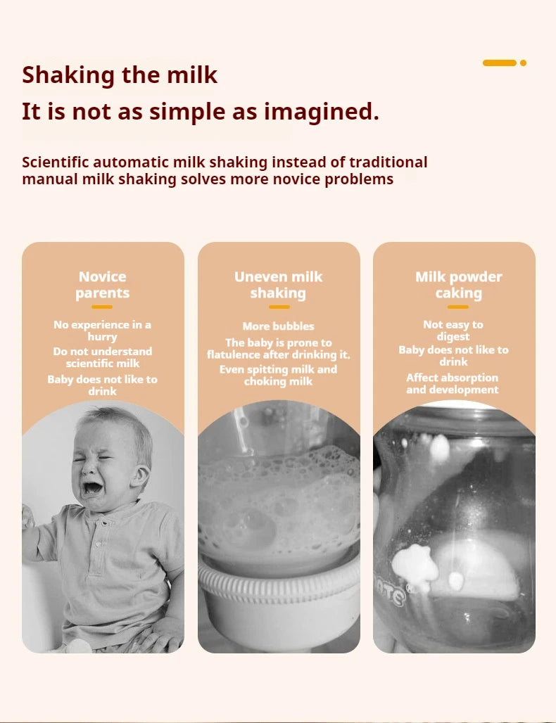 Electric Milk Bottle Shaker