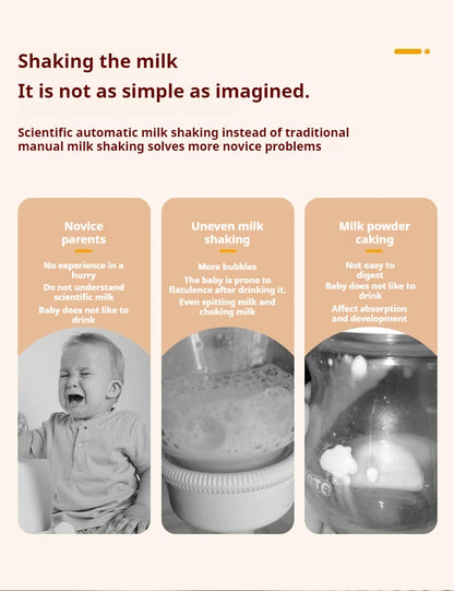 Electric Milk Bottle Shaker