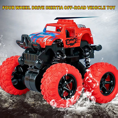 Inertial off-road vehicle toys