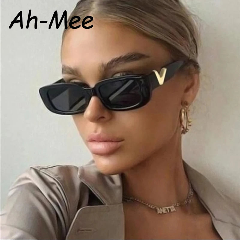 Ah-Mee Fashion Rectangle Sunglasses