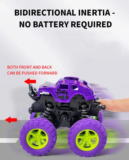 Inertial off-road vehicle toys
