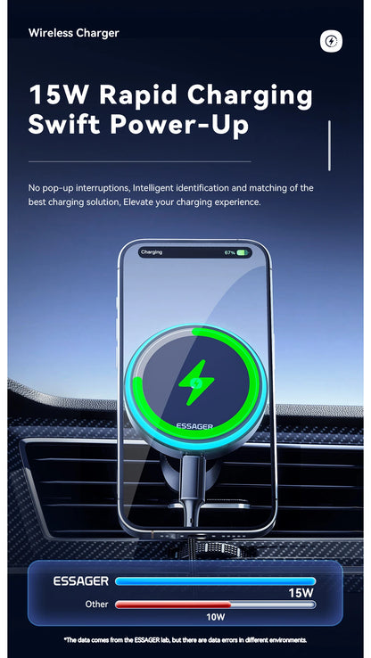 Magnetic Wireless Car Phone Holder