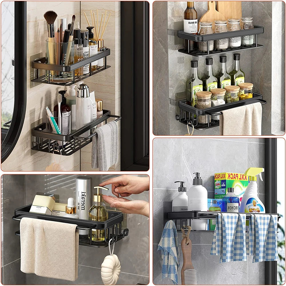 Wall Shower Shampoo Rack