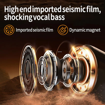 3D Surround Heavy Bass Motorcycle Helmet Headset