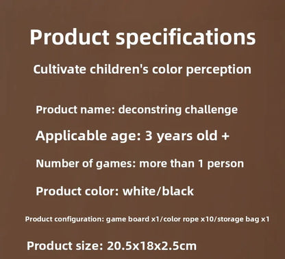 Kids Rope Knots Puzzle