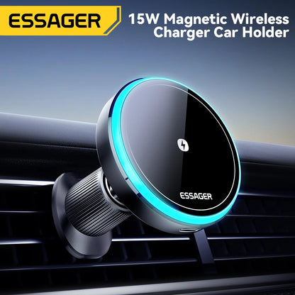 Magnetic Wireless Car Phone Holder
