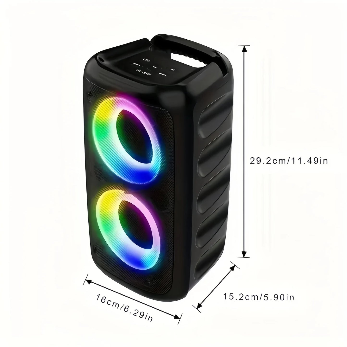 Karaoke Radio FM Bluetooth Speaker