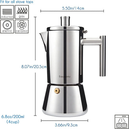 Easyworkz Diego Stovetop Espresso  Machine