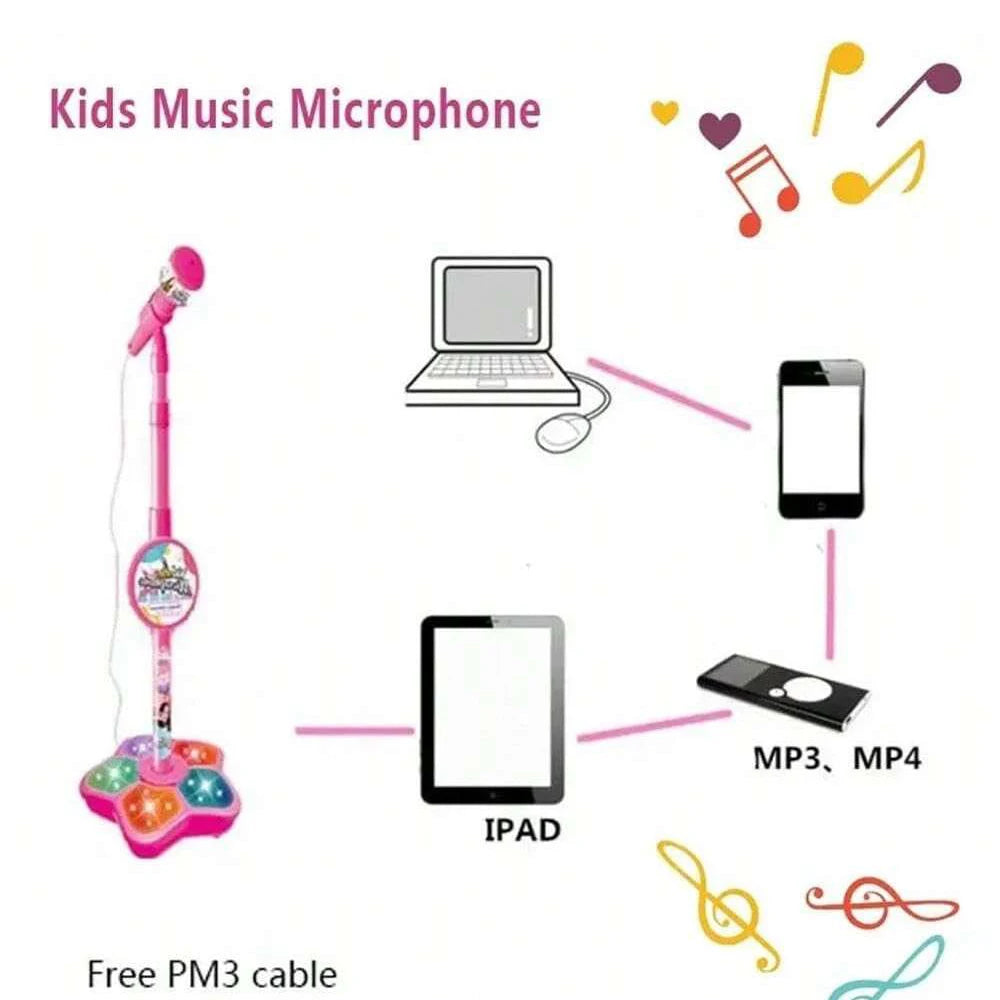 Kids Microphone Stand Toy
