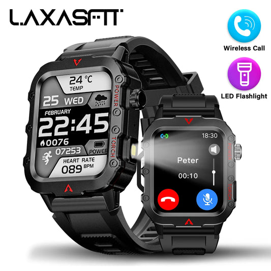 LAXASFIT Men Sports Smart Watch