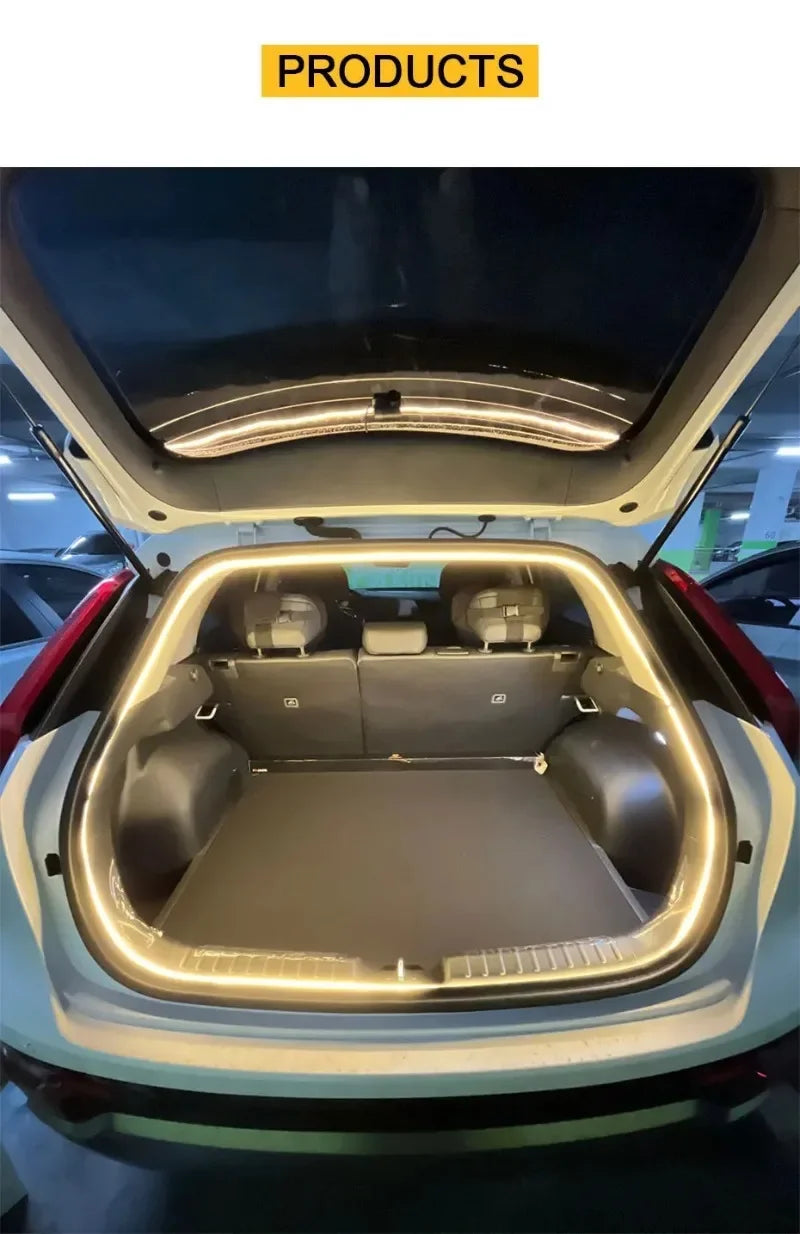 Car high brightness trunk lighting