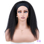 Short Kinky Straight Synthetic Wig
