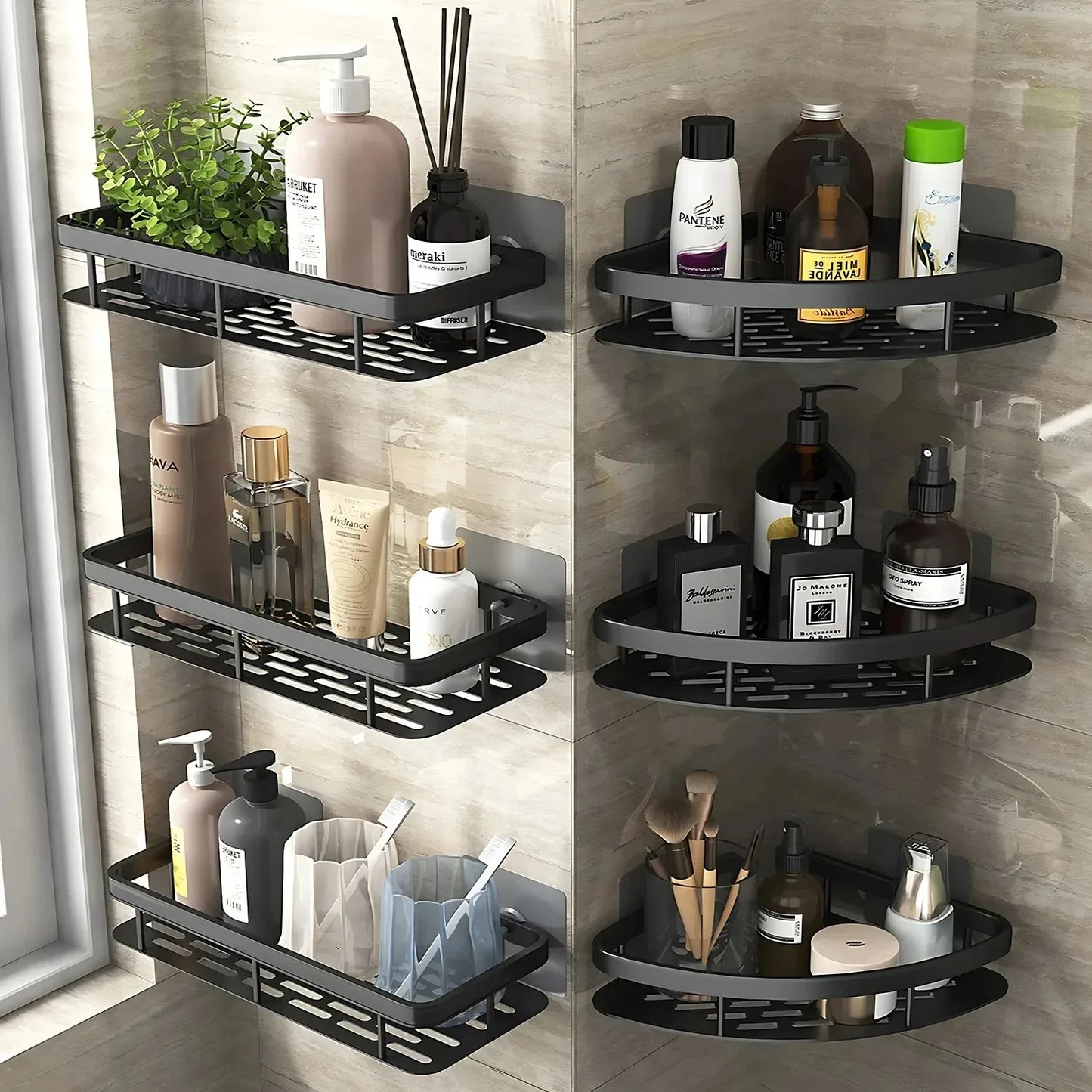 Wall Shower Shampoo Rack