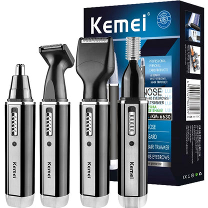 Kemei 4in1 Rechargeable Nose Trimmer Beard Trimmer