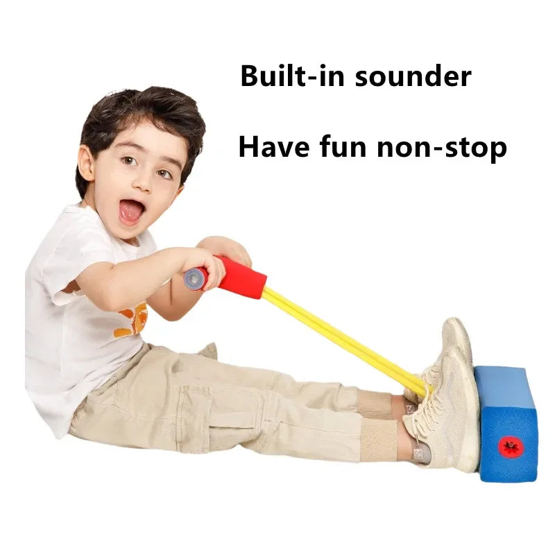 Kids Grow Taller Balance Toy Frog Jumping Sports