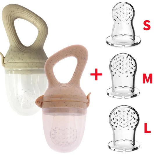 5 in 1 Baby Fruit Feeder with Nipple Set