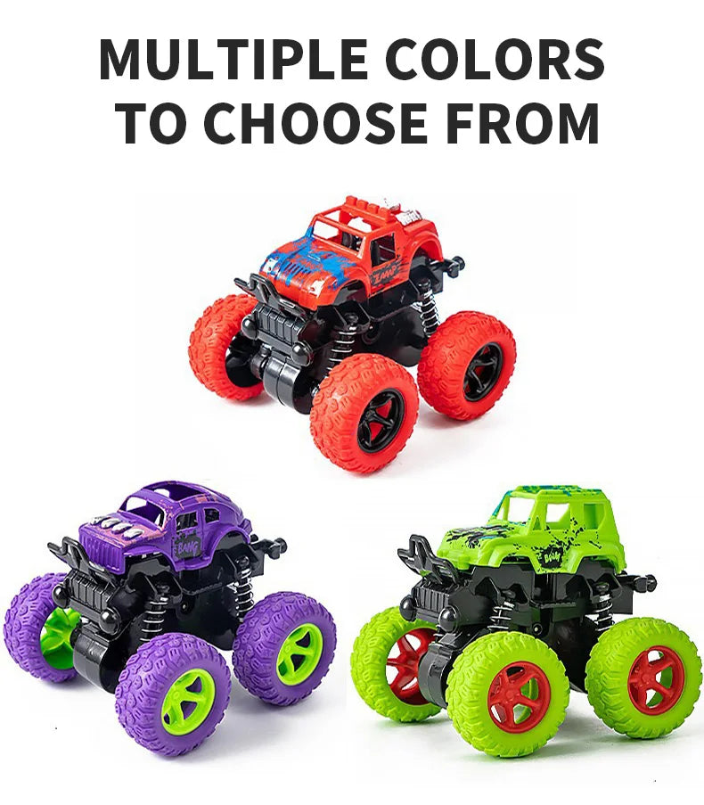 Inertial off-road vehicle toys