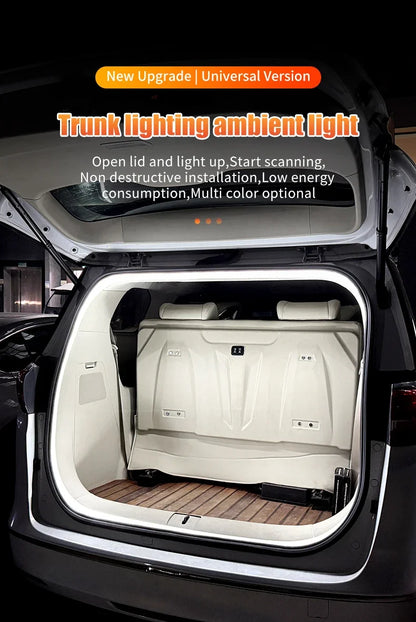 Car high brightness trunk lighting