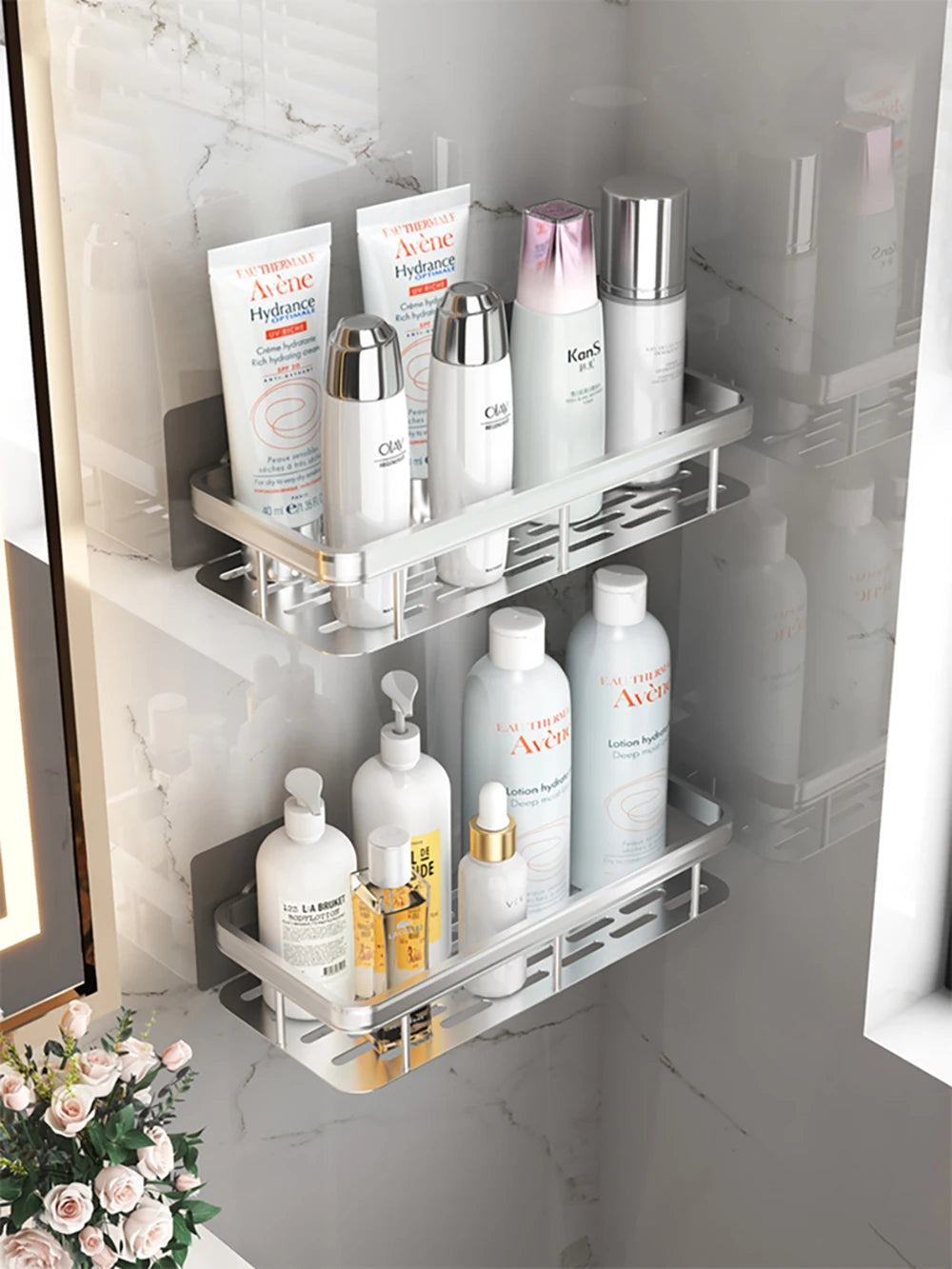 Wall Shower Shampoo Rack