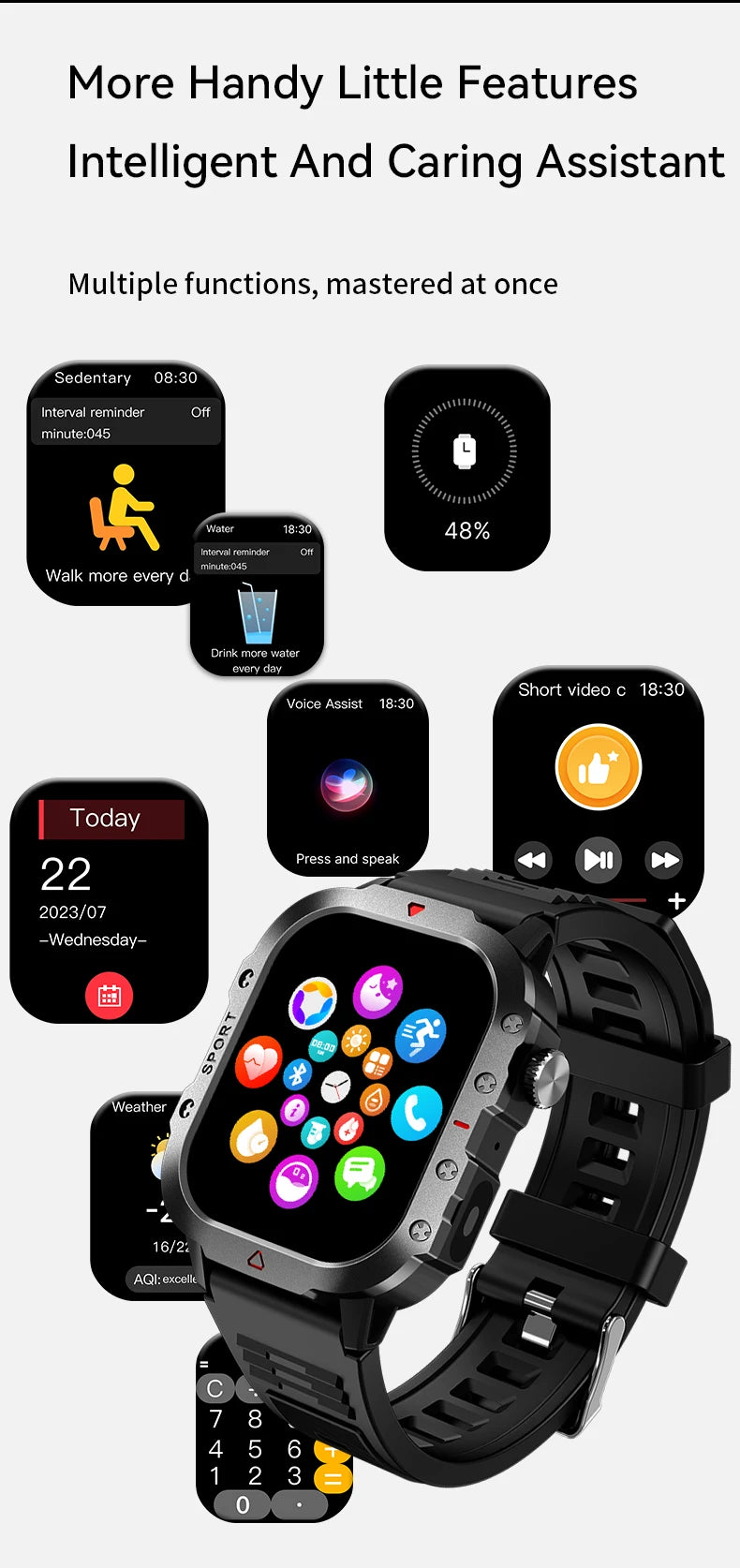 LAXASFIT H11 Smart Watch