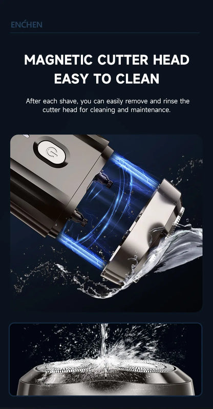 ENCHEN Mini6 2-Direction Flex Heads Electirc Shaver