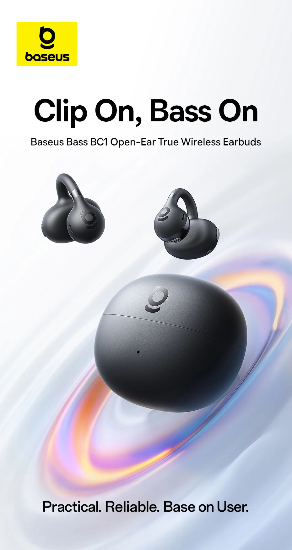 Baseus BC1 Ear Clip Earbuds