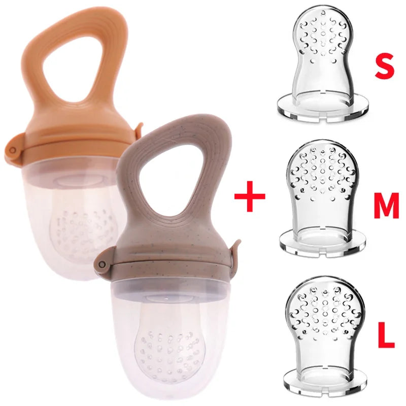 5 in 1 Baby Fruit Feeder with Nipple Set