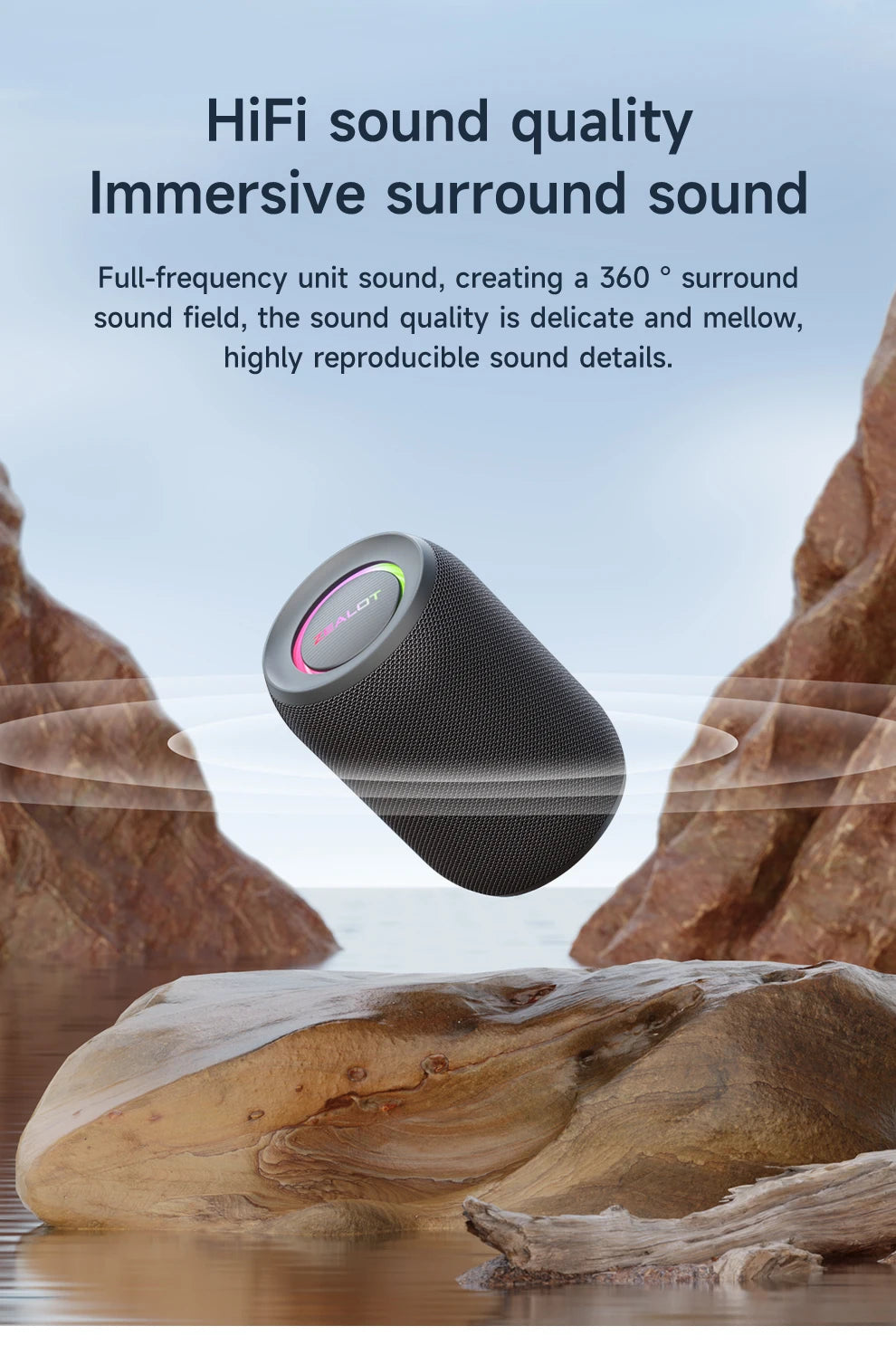 Zealot-S32PRO Powerful Bluetooth Speaker