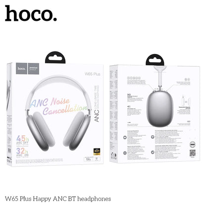 HOCO W65 Plus ANC Noise Reduction Bluetooth Headphones