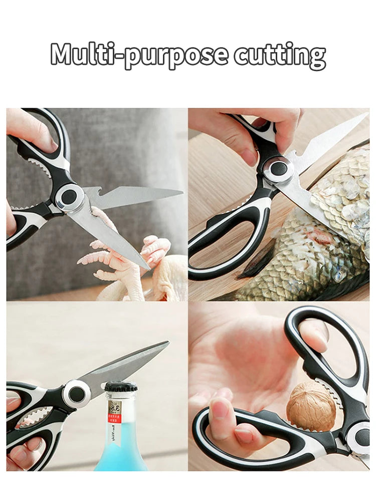 Multifunctional kitchen scissors