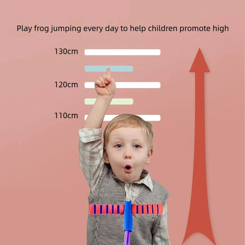 Kids Grow Taller Balance Toy Frog Jumping Sports
