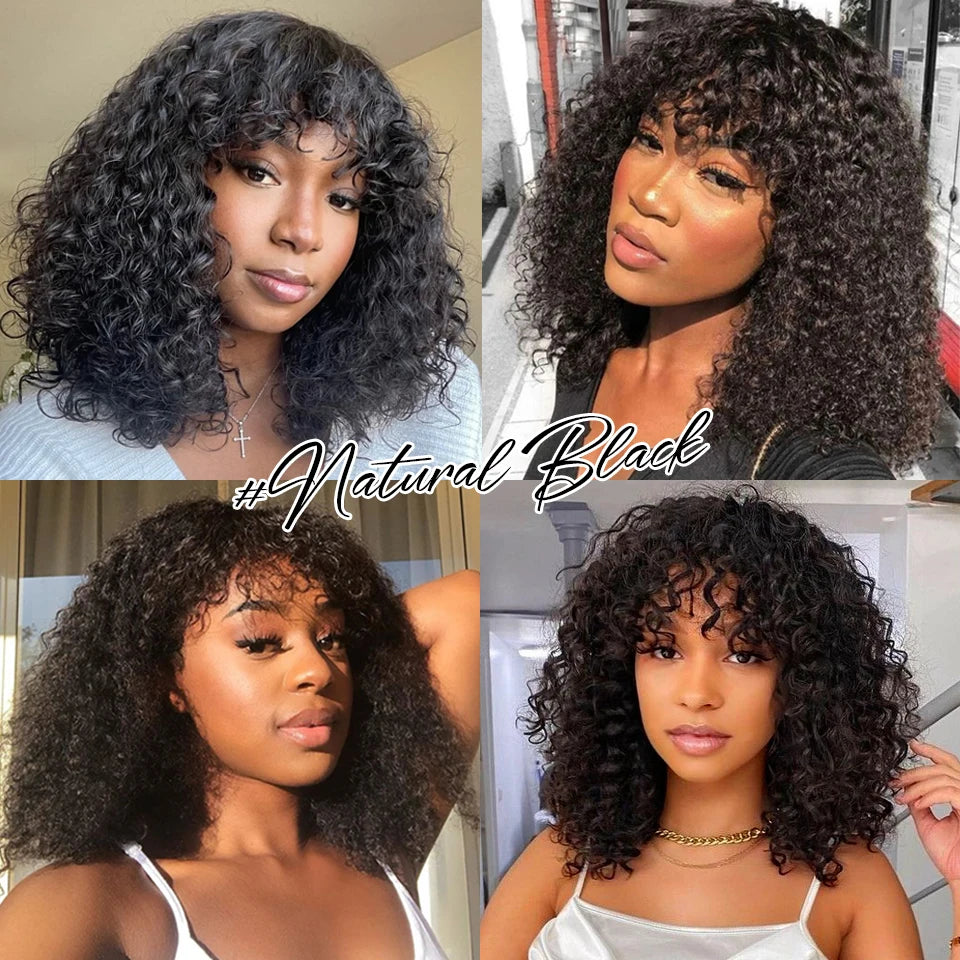 Jerry Curly Human Hair Wigs