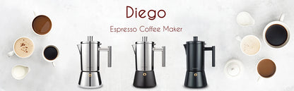 Easyworkz Diego Stovetop Espresso  Machine