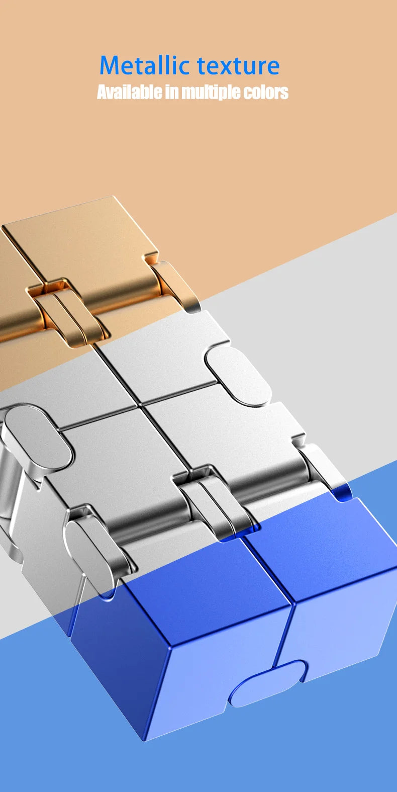 Magic Cube Stress Relief Toy Infinity Cube