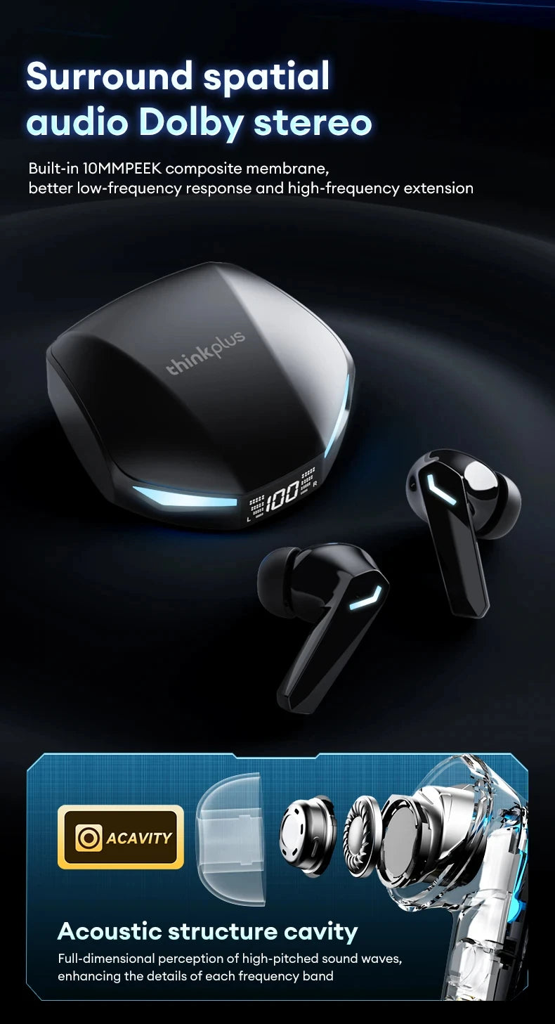 New Lenovo XT53 Wireless Upgrade Bluetooth Earphones