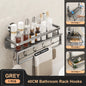 RUITHOE Suction Cup Bathroom Rack