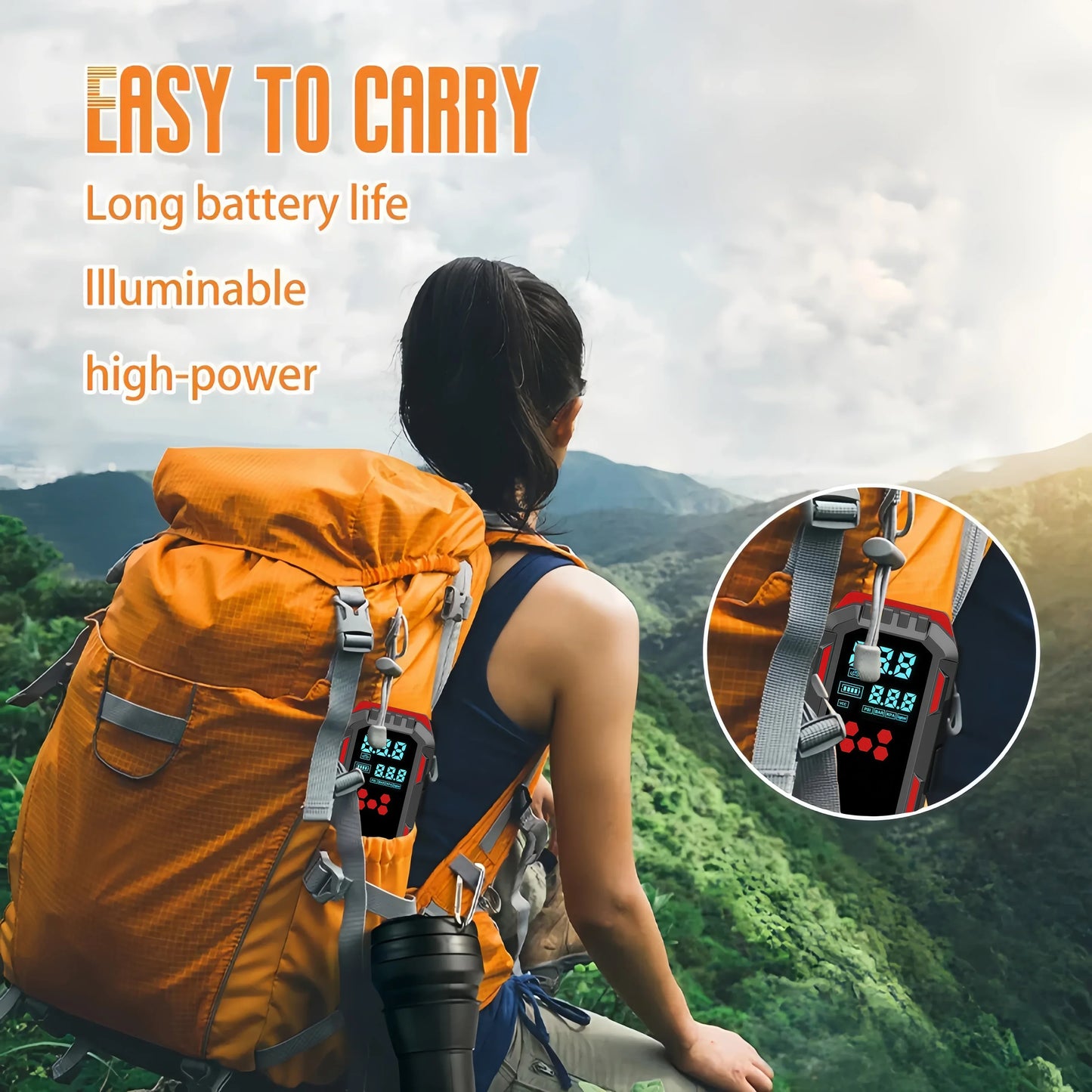 Car Jump Starter & Tire Air Compressor