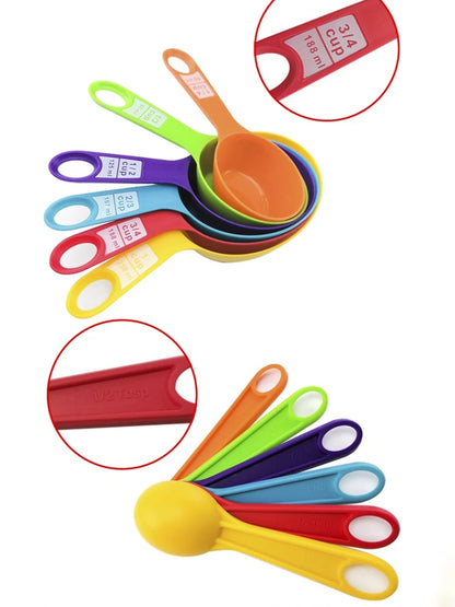 12pcs Baking Tools Kitchen Measuring Spoon