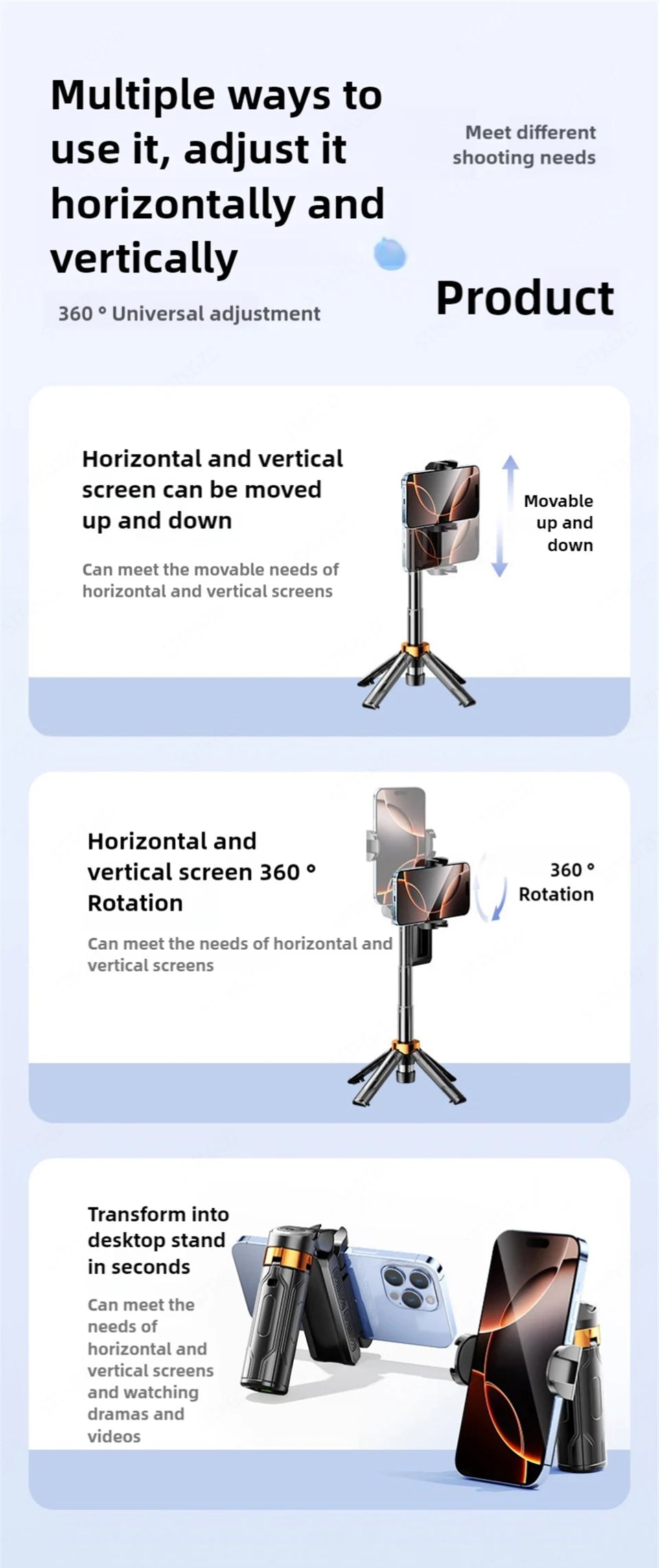 STTKGZD Selfie Stick