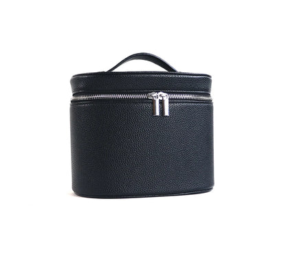 Large-capacity PU leather cosmetic box