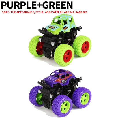 Inertial off-road vehicle toys