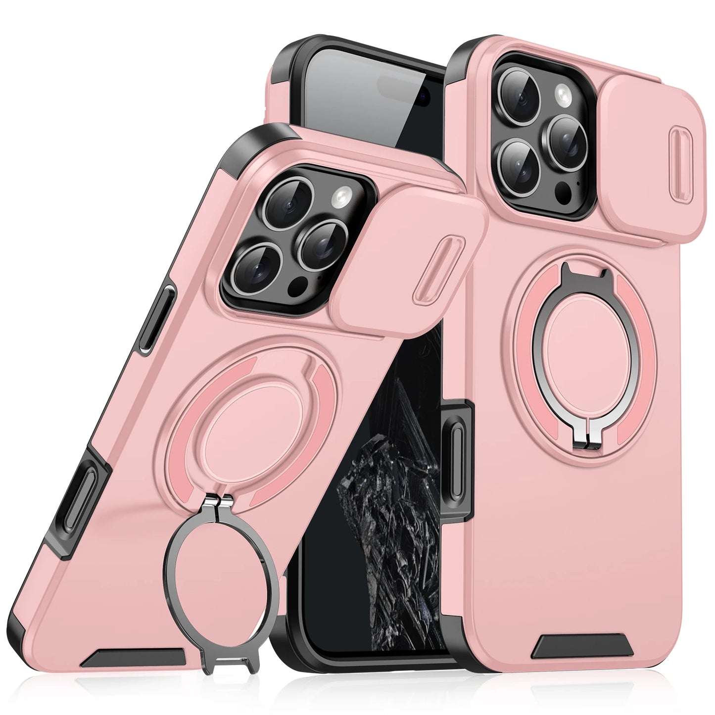 Luxury Magnetic  Armor Case For iPhone